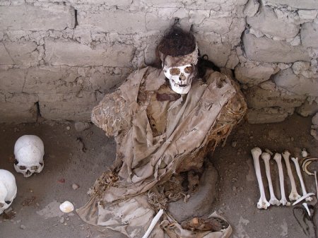 Некрополь Чаучилья: древние мумии под открытым небом.