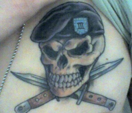 Военные тату американских солдат