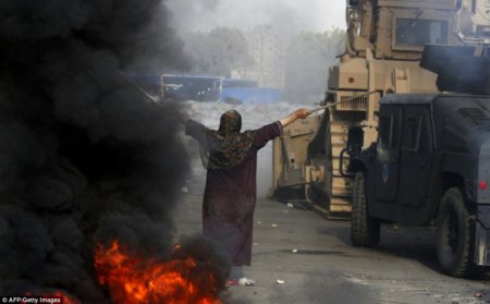 Египет, бои на улицах городов.