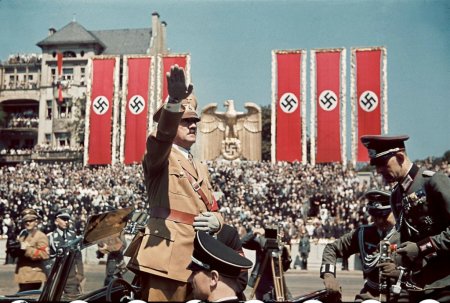Жизнь нацистской Германии в цвете