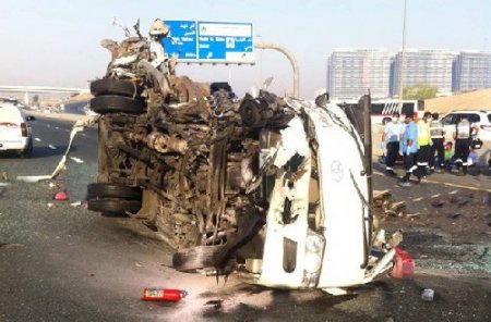 Авария в Дубае 