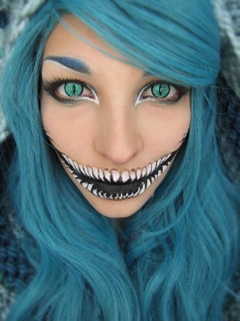 22 идеи безумного макияжа для Хеллоуина