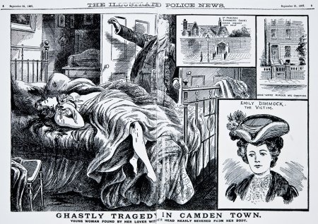 Газета "Иллюстрированные новости полиции" Лондон, 19 век (2)