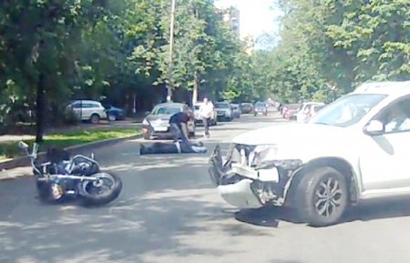 Аварии мотоциклистов  Июнь  2016