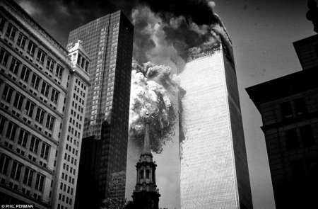 Снимки Фила Пенмана, который оказался на месте теракта 9/11