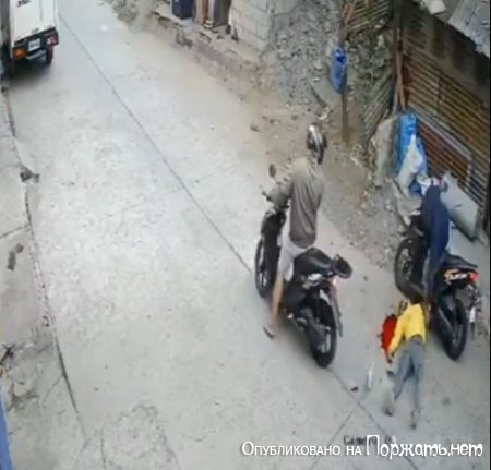 Убийство с целью похищения мотоцикла 